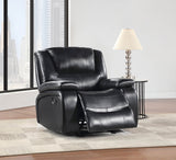 Glider Recliner - Camila Upholstered Glider Recliner Chair Black