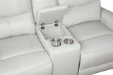 Power Sofa 2 Pc Set - Greenfield 2-piece Upholstered Power Reclining Sofa Set Ivory