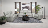 Power Sofa 3 Pc Set - Greenfield 3-piece Upholstered Power Reclining Sofa Set Ivory