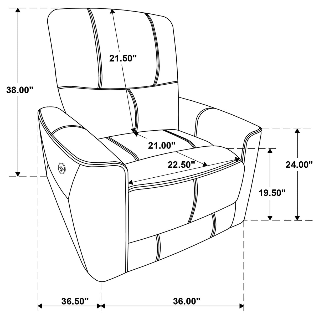 Power Sofa 3 Pc Set - Greenfield 3-piece Upholstered Power Reclining Sofa Set Ivory