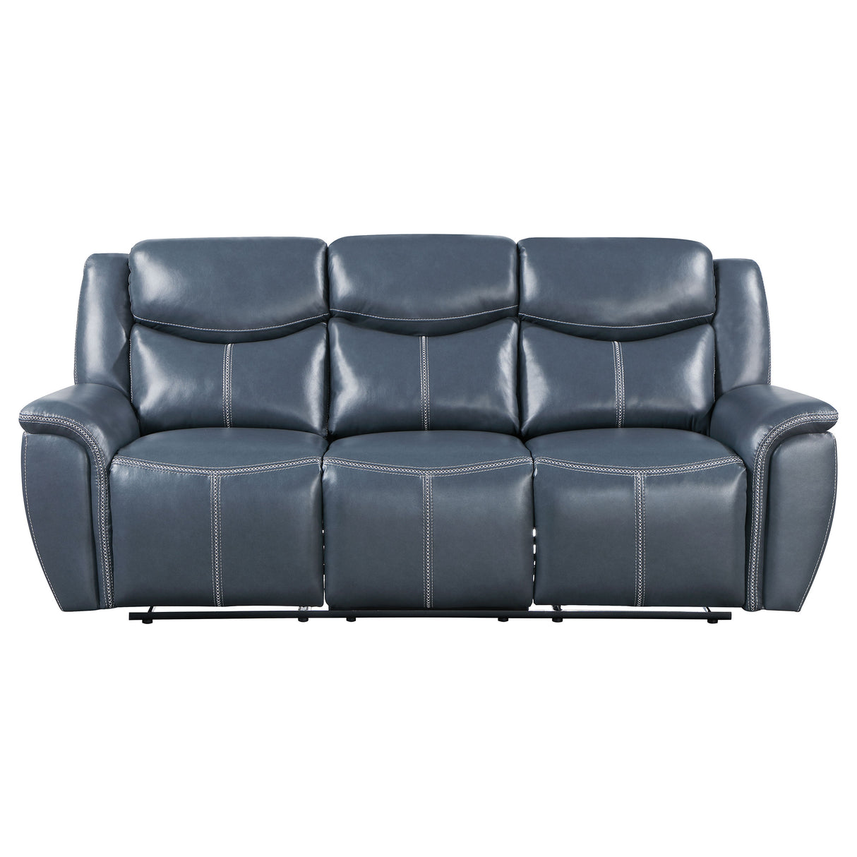 Motion Sofa 2 Pc Set - Sloane 2-piece Upholstered Motion Reclining Sofa Set Blue