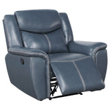 Recliner - Sloane Upholstered Motion Recliner Chair Blue