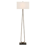 Galloway Minimalist Floor Lamp - Bronze / Black by Uttermost - View 4