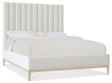 Cascade California King Upholstered Bed - White | Hooker Furniture