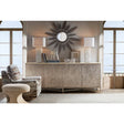 Westwood Credenza Polished Limestone Finish & Silver Leaf Details | Hooker Furniture - sold by Home Elegance USA