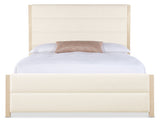 Westwood California King Upholstered Bed - Beige | Hooker Furniture