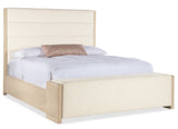 Westwood California King Upholstered Storage Bed - Beige | Hooker Furniture