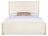 Westwood California King Upholstered Storage Bed - Beige | Hooker Furniture