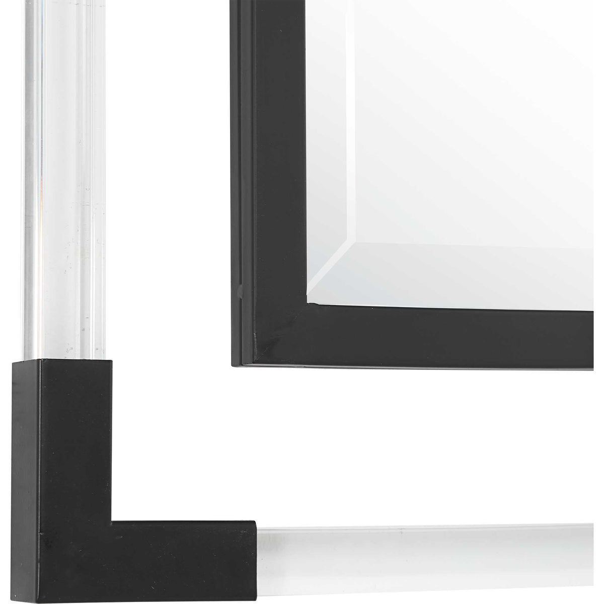 Balkan Iron Mirror - Black / Silver by Uttermost - View 4