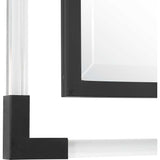 Balkan Iron Mirror - Black / Silver by Uttermost - View 4