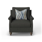 Veda Fabric Chair With Nailhead Trim | Flexsteel