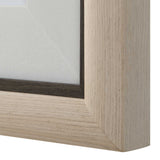 Cohesion Framed Abstract Print Black / Blue / Gray / Orange - Light Brown / Blue by Uttermost - View 6