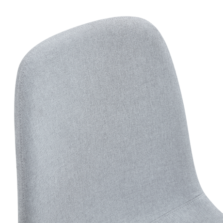 Table and chair set.71*35.4 inch Black Grain Spliced Dining Table With Storage Function In The Middle Of The Table Legs.Paired with 8 Light Gray Linen-Cotton Material High Resilience Dining Chairs. - sold by Home Elegance USA