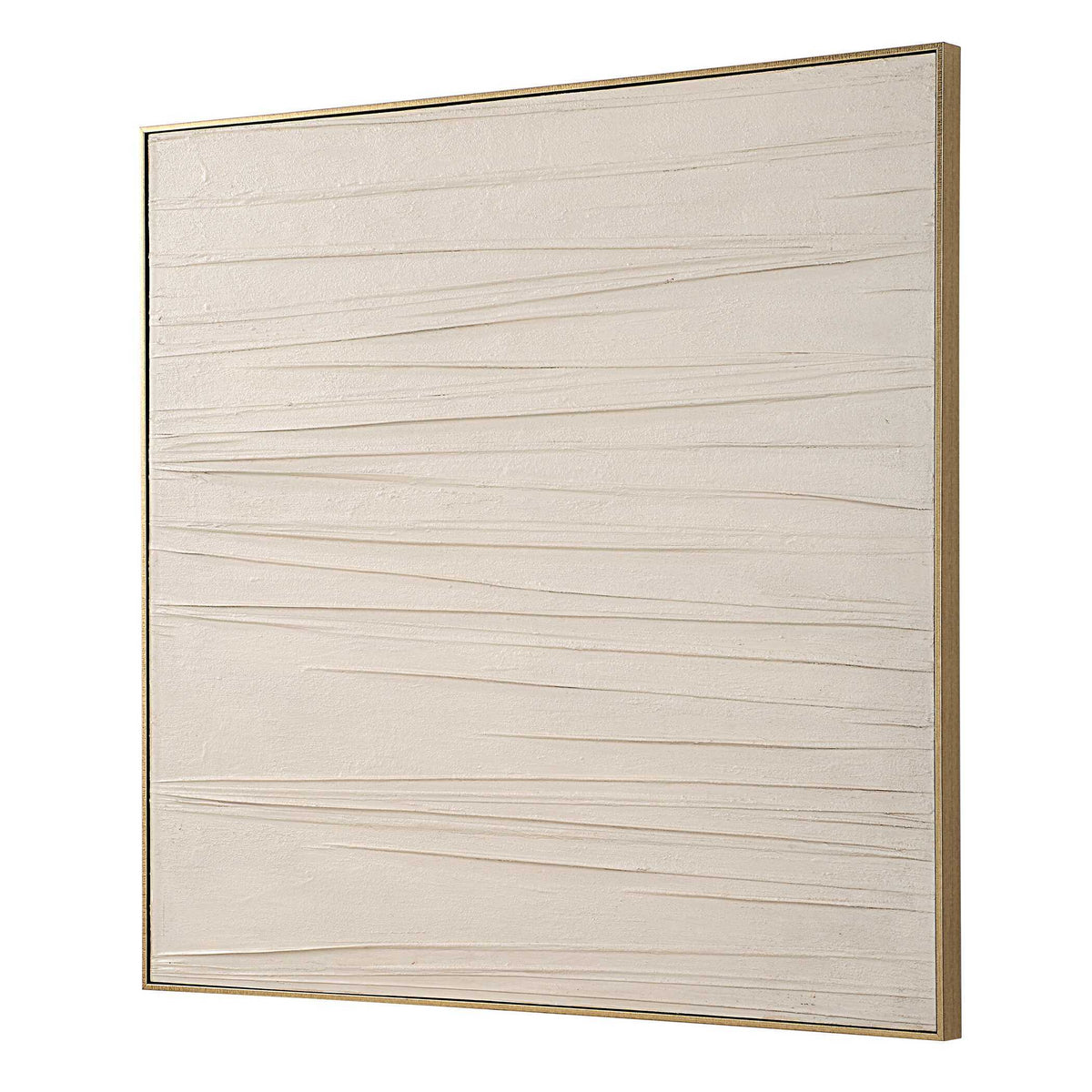 Walking The Line Minimalist Canvas Art - Gray by Uttermost - View 4