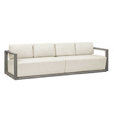 Remsen Outdoor Sofa - White by Uttermost - View 9