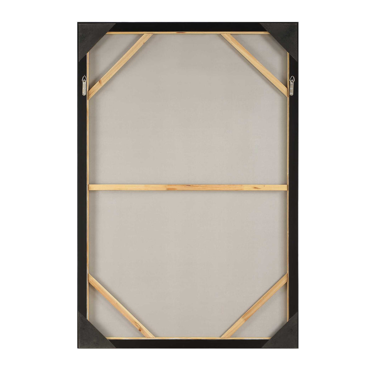 Blueprint Hand Painted Modern Art Black / Blue / Gold / Gray / Orange / White - Blue / Gray by Uttermost - View 6