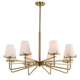 Lassen 8 Light Chandelier Brass - Bronze by Uttermost - View 8