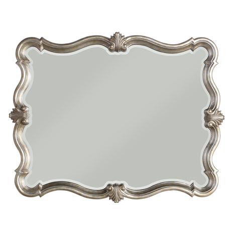 Acme - Esteban Mirror 62205 Antique Champagne Finish