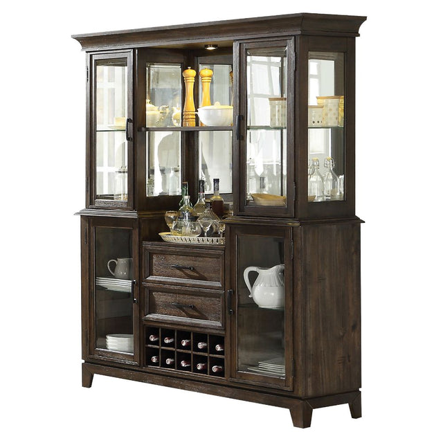 Acme - Jameson Buffet & Hutch 62323 Espresso Finish