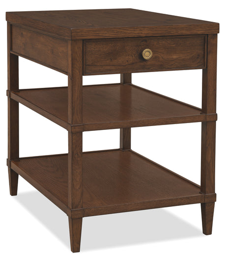 Cashiers End Table Chestnut - Dark Brown by Hooker Furniture - View 1