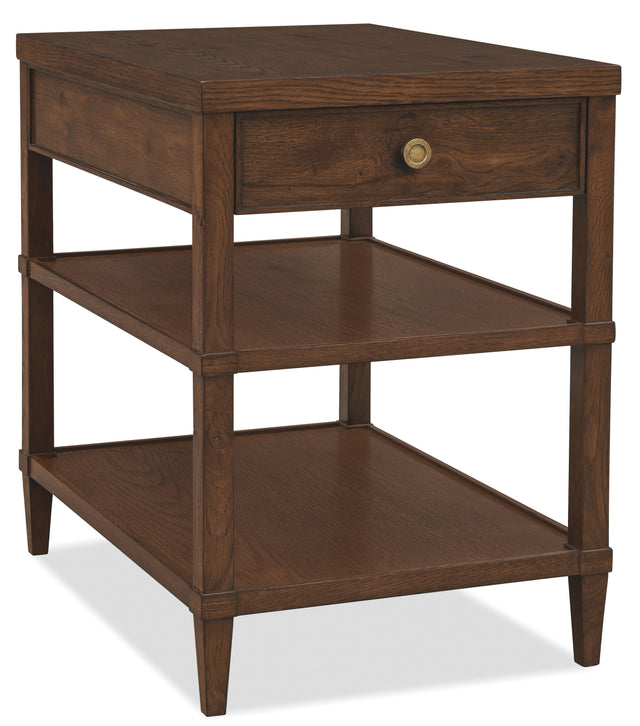Cashiers End Table Chestnut - Dark Brown by Hooker Furniture - View 1