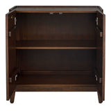 On The Block 2 Door Cabinet Walnut - Dark Brown by Uttermost - View 6
