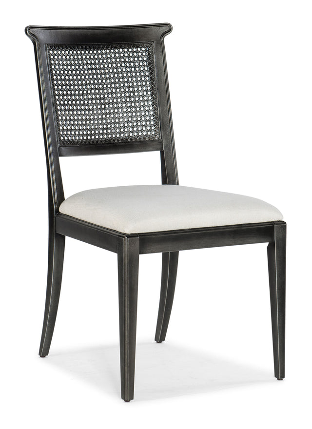 Charleston Upholstered Seat Side Chair (Set of 2) - Black / Gray by Hooker Furniture - View 1