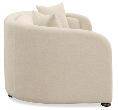Valentina Stationary Sofa - Beige by Hooker Furniture - View 3