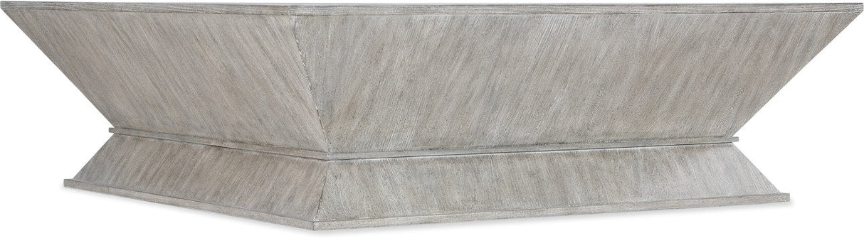 Melange Korena Square Cocktail Table Gray Wood – Hooker Furniture - Home Elegance USA