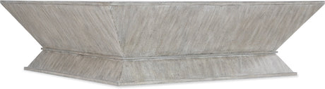 Melange Korena Square Cocktail Table Gray Wood – Hooker Furniture - sold by Home Elegance USA