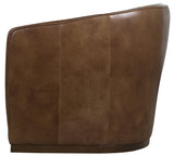 Fairfax Swivel Chair - Dark Brown by Hooker Furniture - View 6