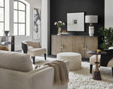 Melange Asher Four Door Entertainment Credenza - 75 Inch TV Console | Hooker