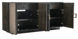 Melange Asher Four Door Entertainment Credenza - 75 Inch TV Console | Hooker