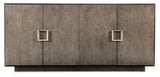 Melange Asher Four Door Entertainment Credenza - 75 Inch TV Console | Hooker