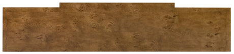 Melange Nikos Credenza by Hooker Furniture in Oak Veneers & Bronze Bar Hardware