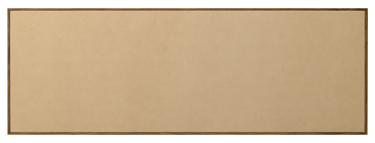 Melange Zurich Accent Drawer Chest by Hooker Furniture in Walnut & Leather