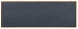 Melange Geneva Accent Drawer Chest by Hooker Furniture in Navy Leather & Walnut