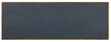 Melange Geneva Accent Drawer Chest by Hooker Furniture in Navy Leather & Walnut