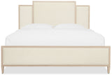 Melange Be My Guest California King Panel Bed - Beige | Hooker Furniture