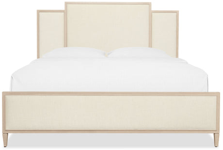 Melange Be My Guest California King Panel Bed - Beige | Hooker Furniture