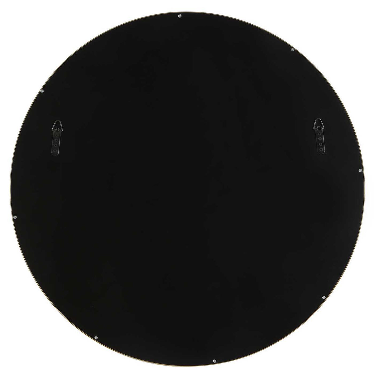 Break The Ice Round Mirror Gold - Silver by Uttermost - View 6
