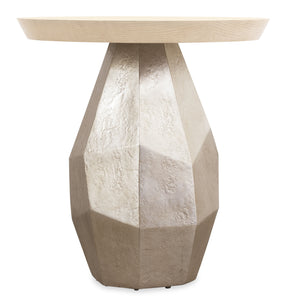 Westwood Accent Table - Beige / Silver by Hooker Furniture - View 1