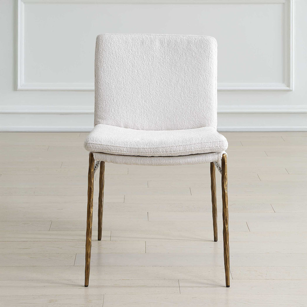 Ascend Dining Chair - White by Uttermost - View 2