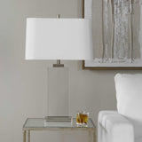 Genevieve Crystal Table Lamp Brass / Gold - Silver by Uttermost - View 5