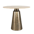 Midsummer Indoor-Outdoor Bistro Table Brass - Bronze / Beige by Uttermost - View 1