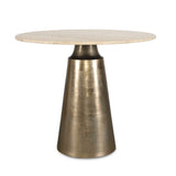 Midsummer Indoor-Outdoor Bistro Table Brass - Bronze / Beige by Uttermost - View 1