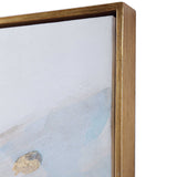 Free Flying Hand Painted Canvas - Blue / Beige by Uttermost - View 5