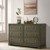 Sundance Dark Cocoa 6-drawer Dresser Cabinet