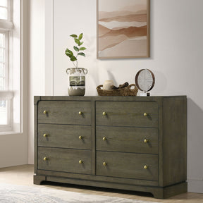 Sundance Dark Cocoa 6-drawer Dresser Cabinet