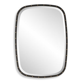 Benedo Industrial Mirror - Black by Uttermost - View 1